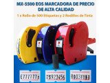 MX-5500EOS PISTOLA MARCADORA DE PRECIO DE UNA LINEA DE 8 DÍGITOS - MODELO NUEVO MEJORADO