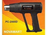 PC-2000D PISTOLA DE CALOR PARA PLÁSTICO TERMOENCOGIBLE DE 2000W DE POTENCIA